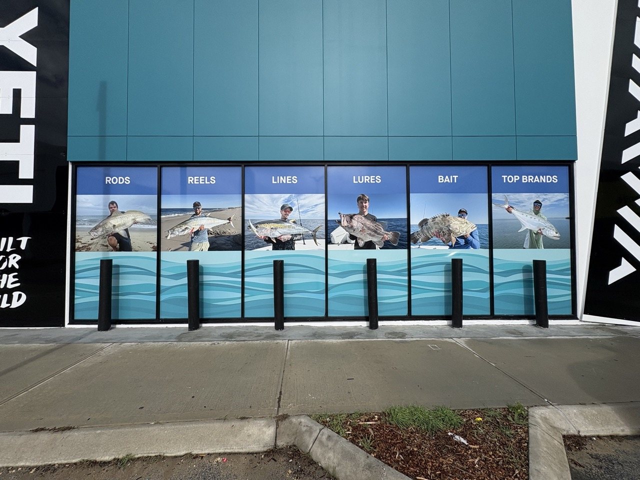 Commercial window graphics installation Perth